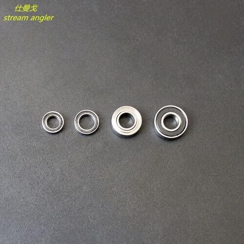 Stainless steel bearings with dust-proof lid fishing reel accessories 4*7*2.5 5*8*2.5 5*10*4 5*11*4 4mm*7mm*2mm