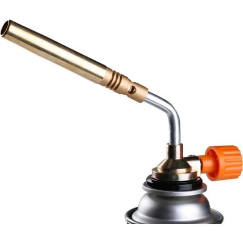 Portable Metal Flame Butane Gun Gas Torch Burners Jet Fire Lighter Outdoor Picnic Camping BBQ Fire Accessories Grill Baking Tool