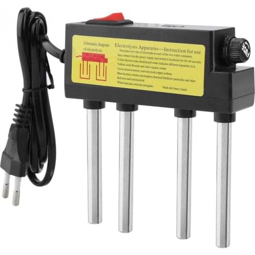 Portable Water Electrolyzer Set Water Impurities Monitor Electrolyzer Machine Testing Meter PH Meter Water Quality Tester NEW