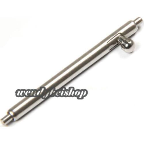 18mm 20mm 22mm 24mm(1.5mm diameter) 10pcs Wholesale HQ Quick Release Stainless Steel Watch Band Single Switch Spring Bars