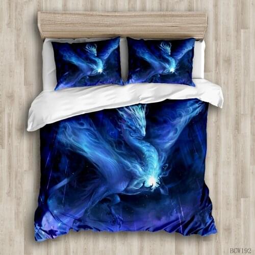 Luxury duvet room bedding set Dragon duvet cover set comforter bedding sets queen bedding set