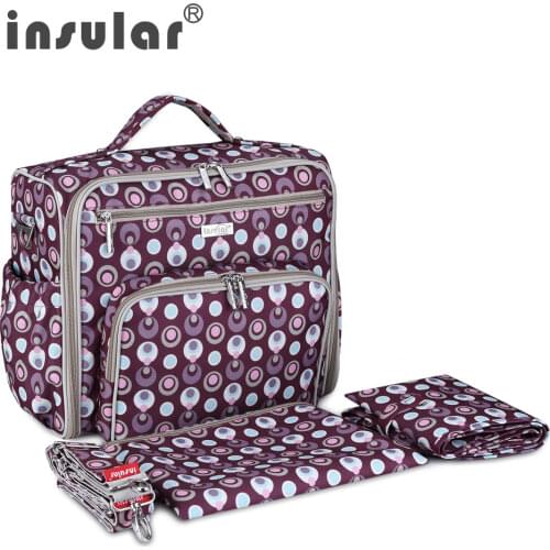 New Arrival Fashion Baby Diaper Bag Backpack Waterproof 600D Nylon Mommy Bag Backpack Changing Bag