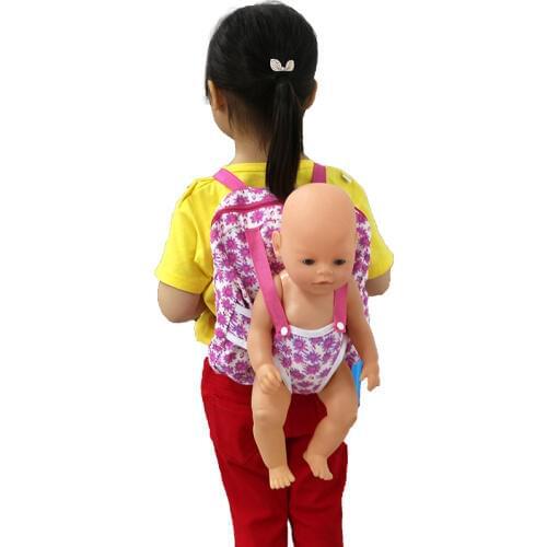 Outgoing Packets Outdoor Carrying Doll Backpack Suitable for Carrying 43cm Doll and American Girl Doll