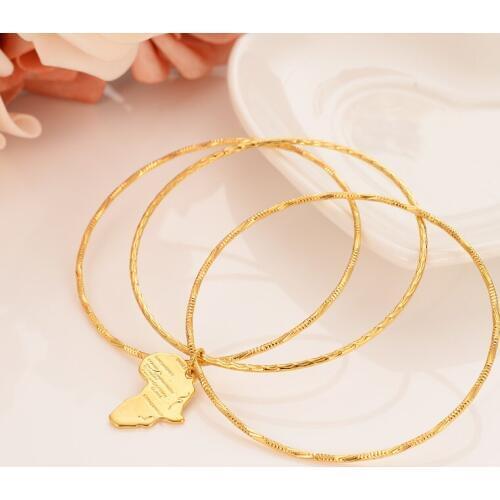 Dubai Charm Bracelet Gold ball beads Bangle cute bell kids girls women Hand Chain Jewelry anklets Arab gift