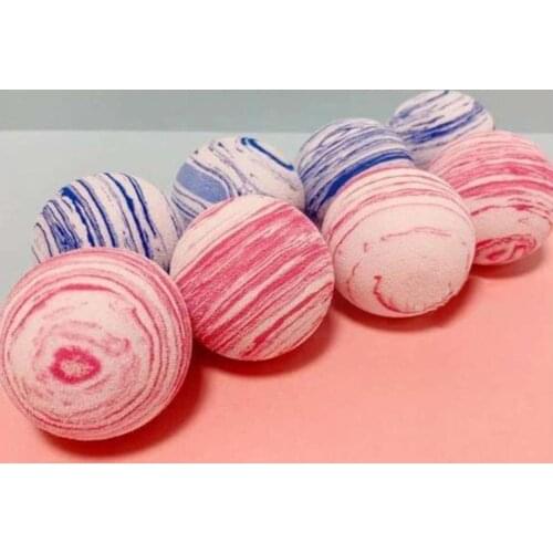 1pcs Golf Rainbow Ball Practice Ball EVA Foam Ball Ball Indoor Ball Toy Playground Sponge Diameter Ball 41mm Practice Q1M5