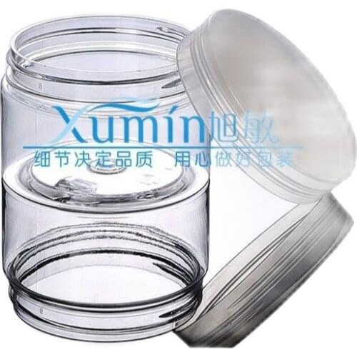 150g clear jar with clear lid,150ml Mask Bottle Plastic 150g Cream cans multi-purpose PET Container Home Storage Airtight Jar