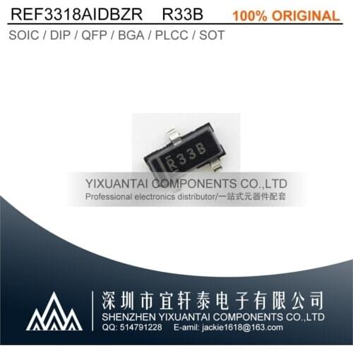 5pcs/lot 10pcs/lot 50pcs/lot Free shipping 100% original REF3318AIDBZR REF3318 R33B SOT23-3