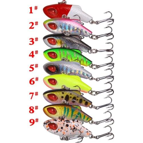 9pcs/ Hot Sale High Quality Fishing Lures for Saltwater Minnow Lure Hard Plastic Custom Fishing Lure Manufacturer 3.5cm 5g