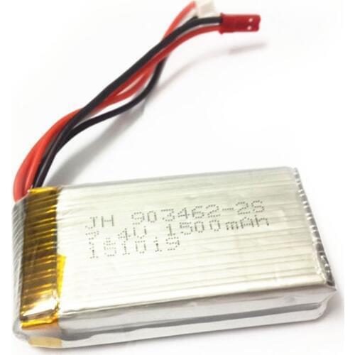 1500mAh 7.4V 2S Lipo Battery For V913 L959 L969 L979 L202 TY923 WD brush Hobby Buggy Car Part Accessory