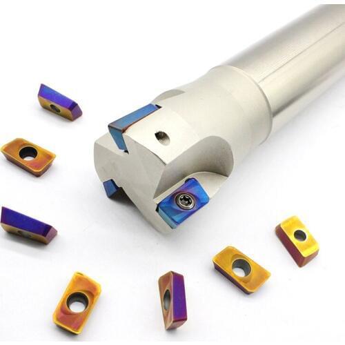 APMT1604 PDER 10PCS+1PCS BAP400R C32 40 250 3T Milling holder carbide insert Shoulder milling tools cutter for CNC Lathe