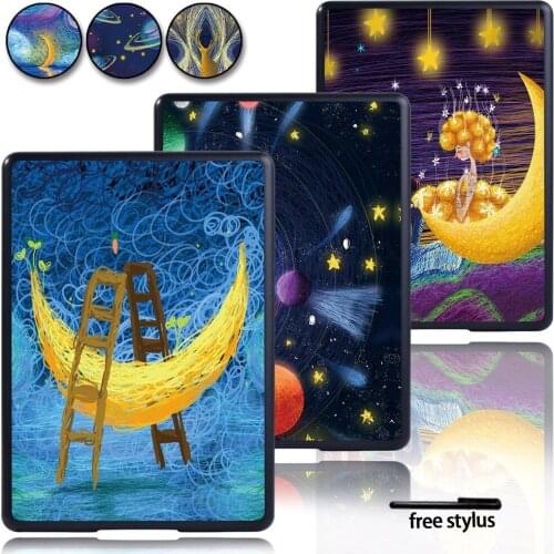 Shockproof Anti-fall Hard Plastic Tablet Case for Amazon Kindle10th Gen 2019/8th Gen 2016 with Different Colors and Patterns