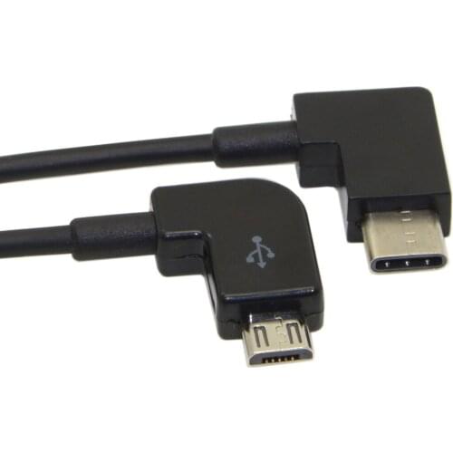 CYDZ Remote Controller Data Cable Type-C to Micro USB for DJI Mavic Pro Platinum Mavic Pro RC Accessories