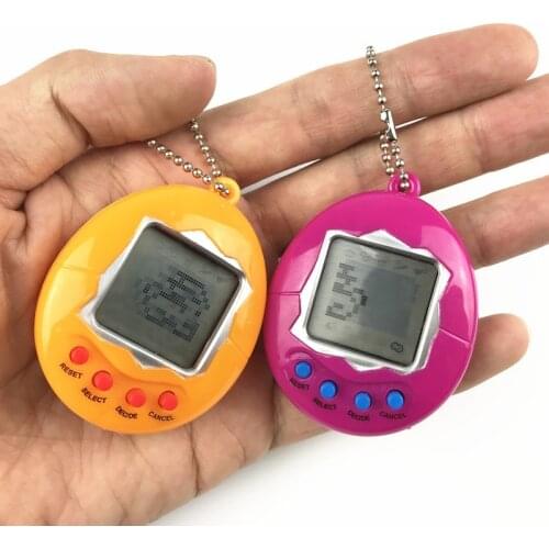 1PCs Tamagotchi Electronic Pets Gift Keyring Pets Toys Gift Christmas Educational Funny 90S Nostalgic Virtual Cyber Pet Toy