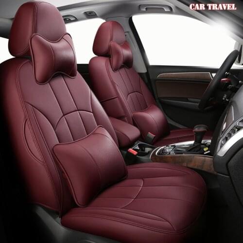 CARTRAVEL Custom Leather car seat cover For KIA Niro KX1 Cadenza SHUMA CARENS Carnival VQ Borrego Opirus Sorento car seats