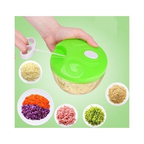 Mini ABS Multi-Functional Kitchen Hand Chopper Household Manual Meat Cutter Garlic Cutter Vegetable Mincer