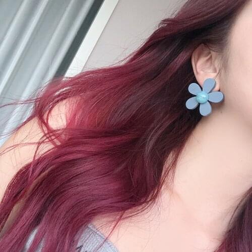 2021 New Fashion Series Earrings Classic Acrylic Flower Womens Earrings Popular Frontier Jewelry Banquet Party Exquisite Gift