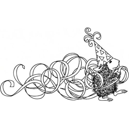 Mouse Transparent Clear Silicone Stamp/Seal for DIY scrapbooking/photo album Decorative clear stamp sheets ST0632