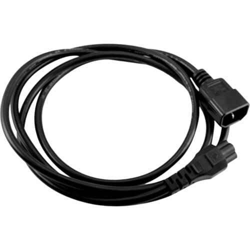 IEC 320 C14 to C5 AC Power Supply Extension Cord Cable IEC320 for PDU UPS