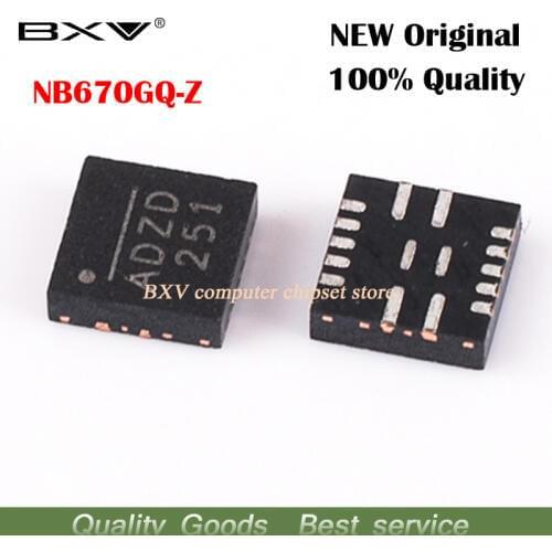 10pcs NB670GQ-Z NB670GQ NB670 ADZD QFN Stabilizer new original laptop chip free shipping