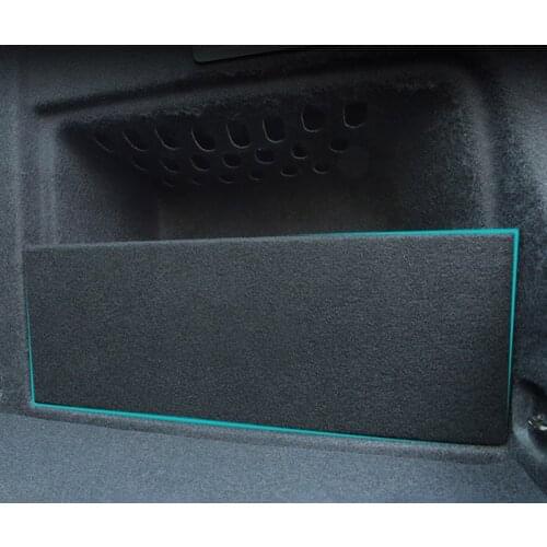 2PCS Car Trunk Storage Bulkhead Tail Side Baffle Storage Box For Skoda Octavia 3 2007-2021 Superb 2 2013-2021 Rapid Accessories