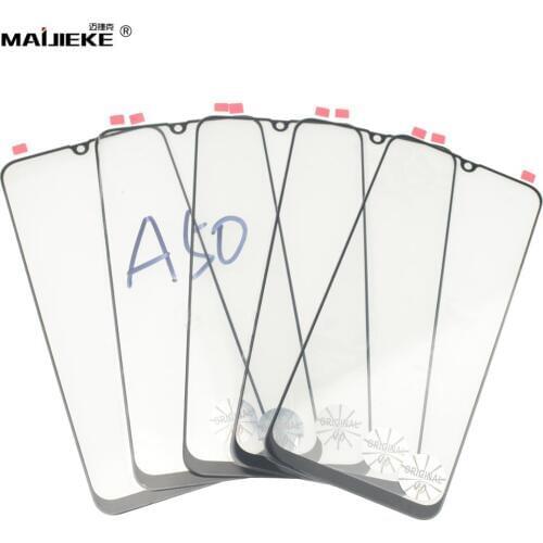 5PCS Front Outer Glass+OCA Glue for Samsung Galaxy A71 A51 A80 A70 A60 A50 A40 A30 A20s A10 A11 A72 A52 A42 A32 5G Glass Lens