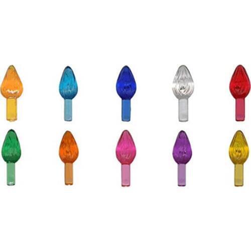 50pcs Ceramic Tree Light DIY Christmas Tree Replacement Bulbs Home Decoration Accessories Indoor Tabletop handicraft Decoration