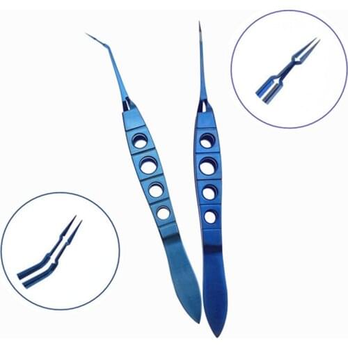 Akahoshi Prechopper Crushing Nucleus Forceps Ophthalmic Forceps Tweezers Surgery Instrument Pet Surgical Instruments