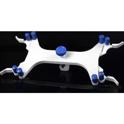 Aluminum Buret Lab Condenser Pipe Burette Holder Double Size Chemistry Kit Tool Retention clips