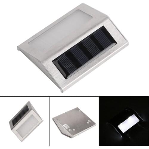 Automatic Sensor Light Waterproof Solar Powered Lamp Wall Mount Lamp Night Light for Outdoor Garden Patio Path Gutter Fence