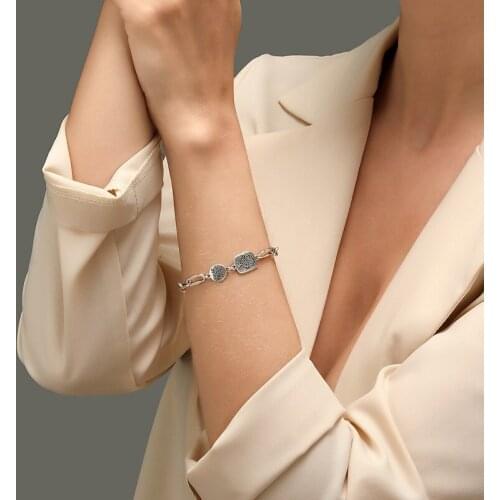 Bracelets for Women The Little Prince Of Harajuku Fashion Crude Chain Set Charm Bracelet Bangles Jewelry Punk Simplicity 2021