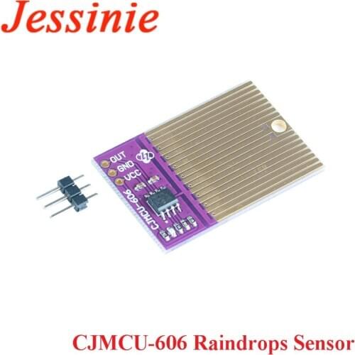 Raindrops Sensor Raindrops Detection Rain Weather Humidity Module 3.3V-5V CJMCU-606 For Arduino
