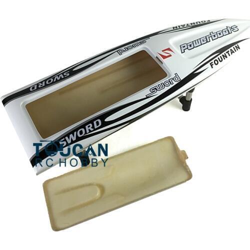 E36 KIT 30" Electric RC boat Well Painted Fiber Glass Monohull Boat Hull only for Advanced Player White TH02646