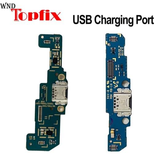 For Samsung Galaxy Tab A SM-T590 T595 T597 SUSB Charging Port Flex Cable For Samsung T515 T510 Charging Port Connector Board