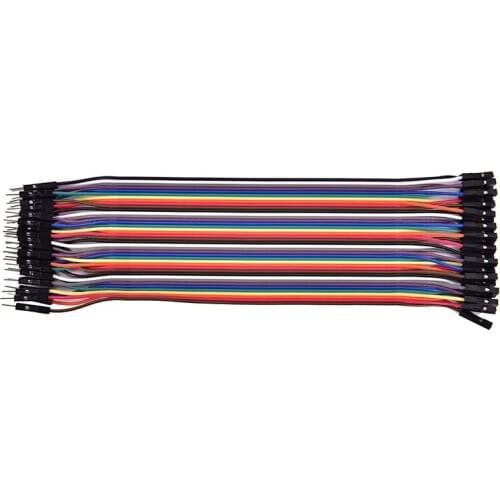 Hot sale 40pcs Dupont line 20cm male to female jumper wire Dupont cable 20cm Cable