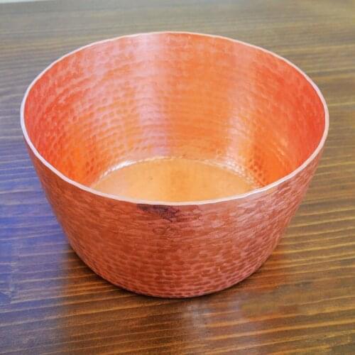 Pure Handmade Copper Deep Thick Pot Teapot Large Container