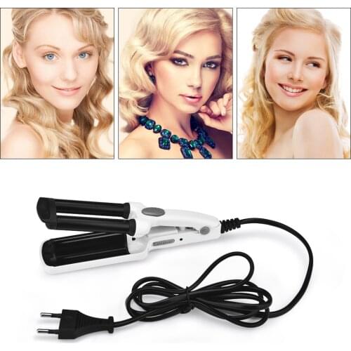 Mini Ceramic Hair Crimper Curler Curling Iron Tong Waving Roller Beauty Personal Care Appliance Hair Styling Salon Tools