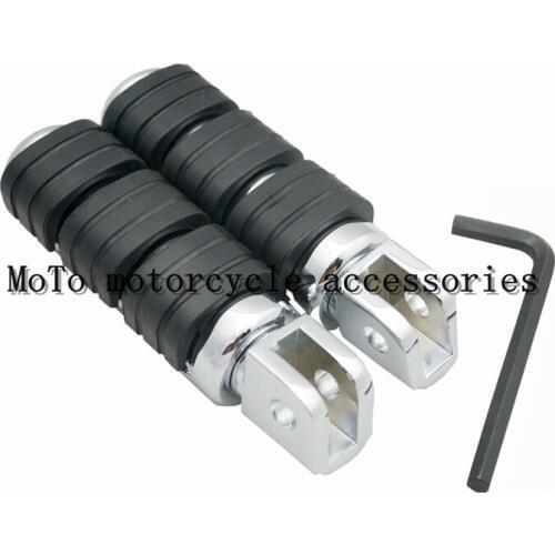 Front Footrest Foot Pegs Pedal Rests GL1800 01-06 For Motorcycle Racing Street Bike