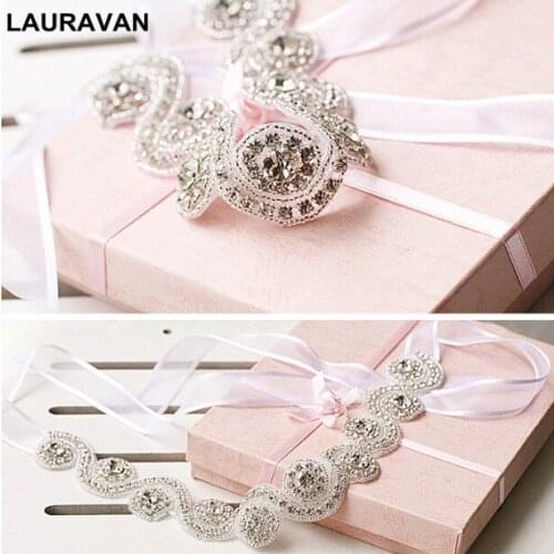 Simple style Bride Hair Band White Crytal Headband Wedding Bridal Hair Accessories Tiara Ornaments Wedding Headbands For Bride