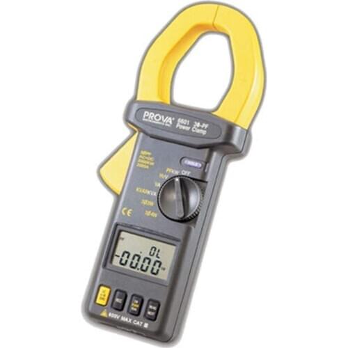 PROVA-6601 AC DC 2000A 600V Power Factor PF Clamp Meter