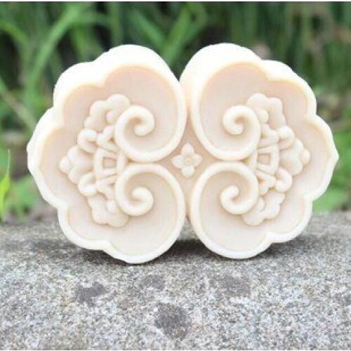 Ruyi Silicone Craft Silicone Soaps Mould Mold Mousse Mold Handmade Soap Making Mould Jade DIY Candle Resin Flower PRZY