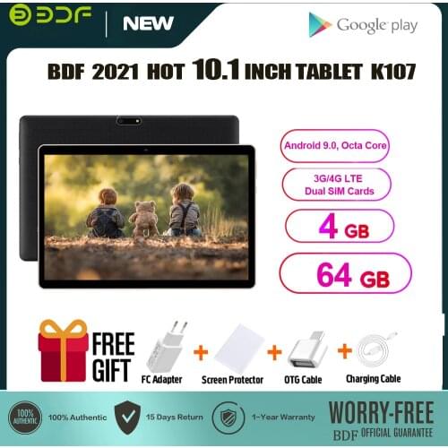 2020 Newest Tablet PC 32G ROM 10 Inch Android 7.0 Tablet Quad Core GPS WIFI Bluetooth 3G Phone Call CE Brand Google Tablets 10.1