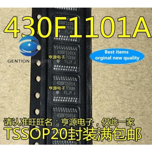 10PCS MSP430F1101AIPWR 430F1101A TSSOP20 16-bit microcontroller in stock 100% new and original