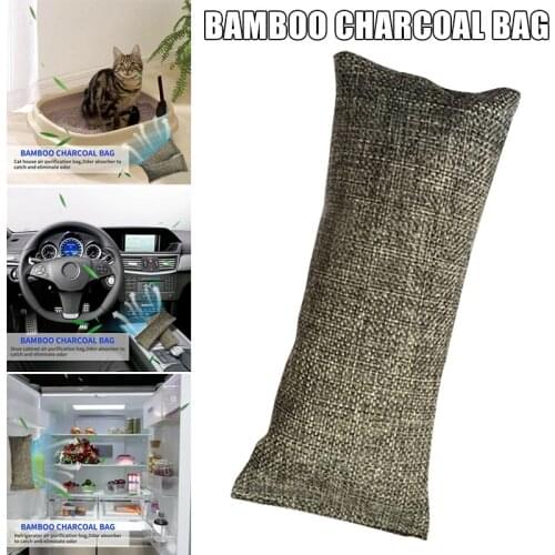 2/4/8/20 Bags Air Purifying Bag Bamboo Charcoal Odor Absorber Freshener for Home Car NIN668