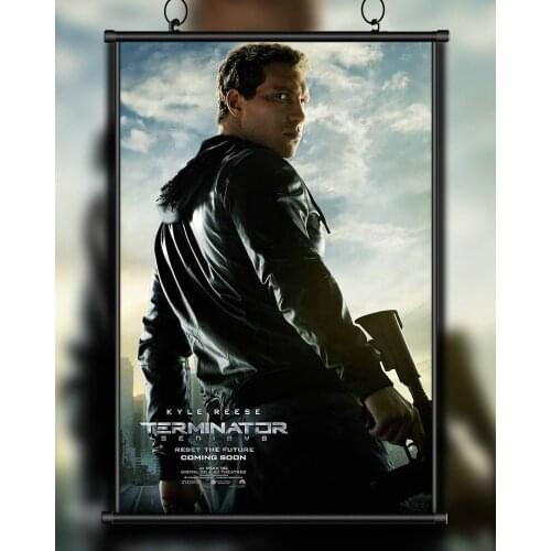74 Custom Poster Silk Home Deco Terminator Genisys Arnold Schwarzenegger Movie Wall Art Christmas Gift