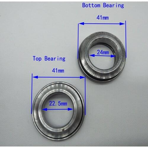 A436 Front Bearing Down of Front Bearing Steering For CG125 JH70 WY125 CBT125 CM125 CG150 Bowl Bearing Thrust Pressure Ball