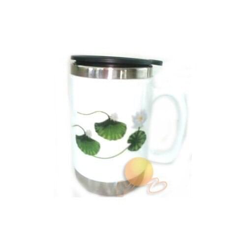AND-30H In Steel Non-Patterned Ceramic Cup Mug 500MG