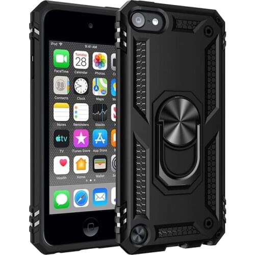 For Apple iPod Touch 5 6 7 Heavy Duty Tough Rugged Armor Kickstand Case For Apple iPod Touch 5 6 7