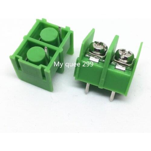 KF7.62-2P 7.62mm pitch pcb screw block Splice connector terminal KF7.62 2Pin 300v 20a ROHS Free shipping