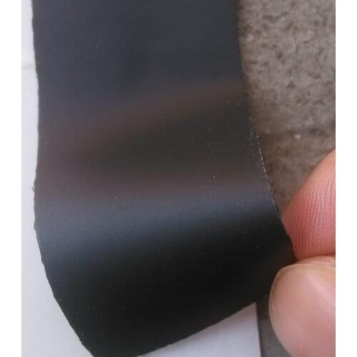 0.3mm thickness soft matte dull polish black TPU material