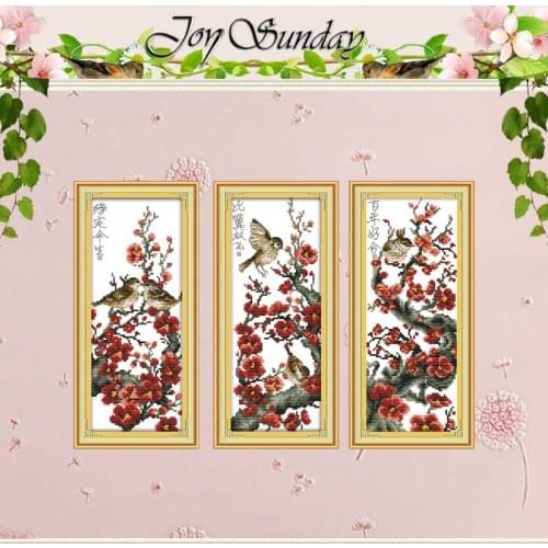 Love bird painting counted Cross Stitch 11CT 14CT Cross Stitch Set Wholesale DIY flower Cross-stitch Kit Embroidery Needlework